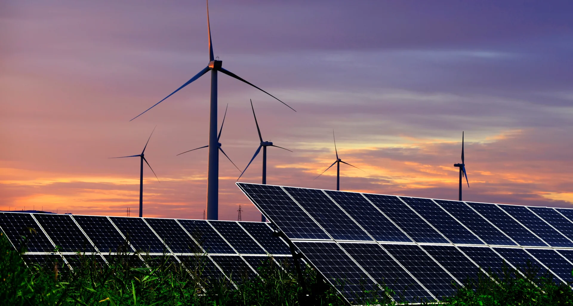 Energy independence and turnkey solutions with solar and wind power plants